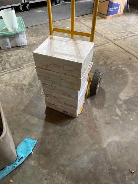Photo of free 5 boxes tile (University) #1