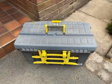 Photo of free Plastic tool box large (Bollington) #2