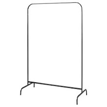 Photo of free 2 x black Ikea clothing rail - Mulig (Hornsey N8) #1
