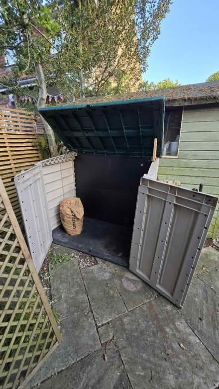 Photo of free Plastic shed - DOES NOT FLAT PACK (Tunbridge Wells) #2