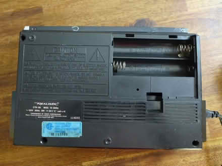 Photo of free portable cassette recorder/player (Bloor and Ossington) #2