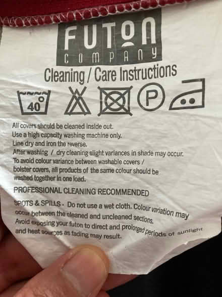Photo of free Futon Cushions (PL21) #3