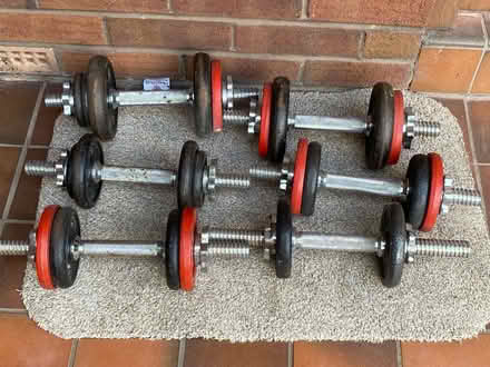 Photo of free Dumbbells metal (Bollington) #1