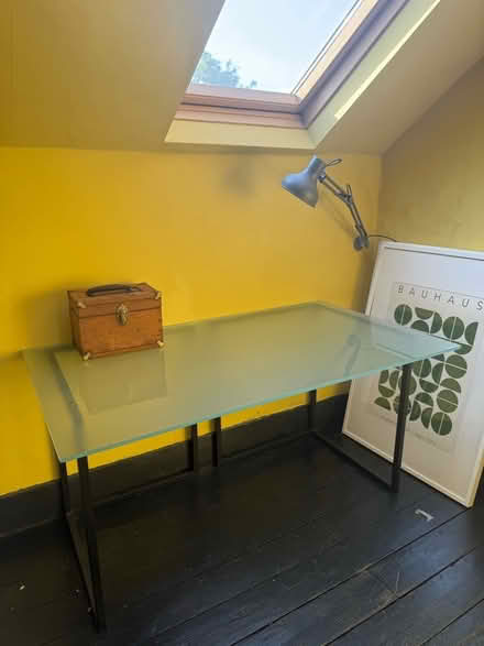 Photo of free Glass Desk or Table top (Brixton Hill SW2) #1