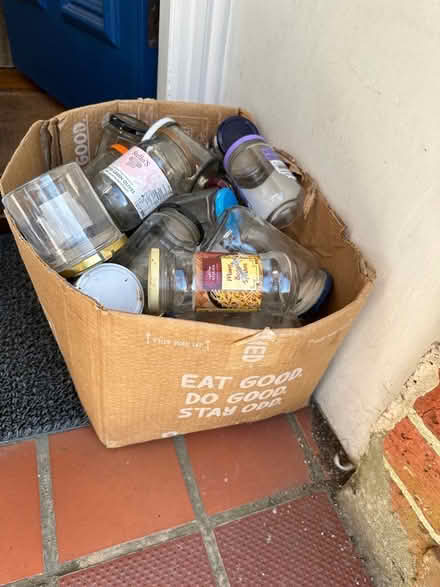 Photo of free Clean glass jam jars (Newhaven BN9) #1