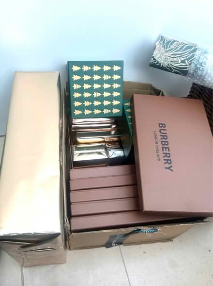 Photo of free Empty Burberry boxes and gift boxes (Chiswick) #1