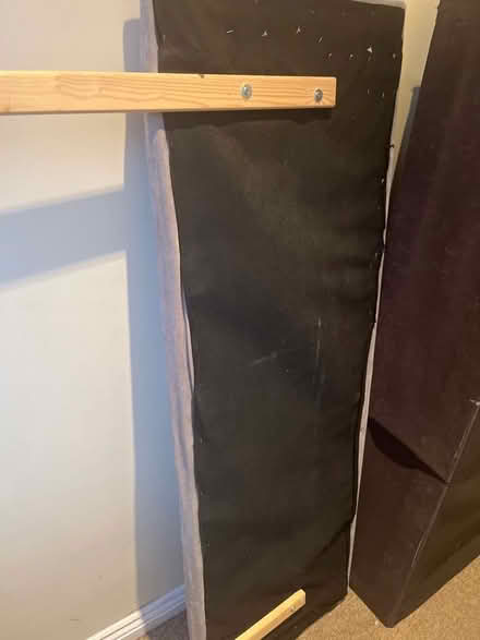 Photo of free King bed with headboard (Stone Cross B71) #3