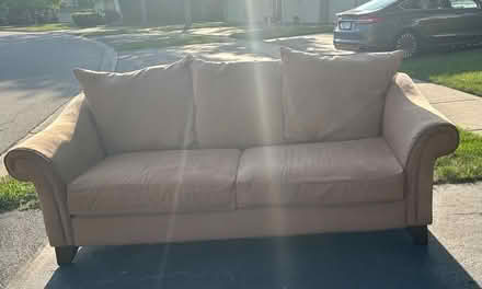 Photo of free Brown Couch (Warrenville) #1