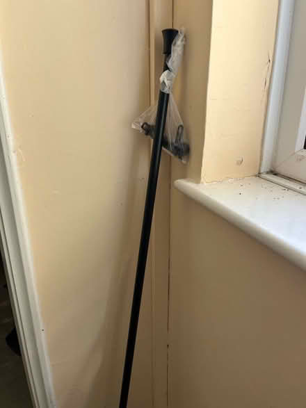 Photo of free Extendable black curtain pole (Moorfields) #1