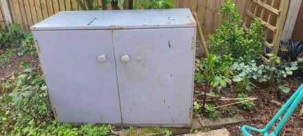 Photo of free Heavy-Duty Metal Storage Cupboard (TF2) #1