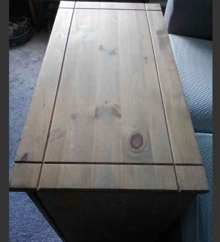 Photo of free Wooden chest of drawers (Irlam M44) #2