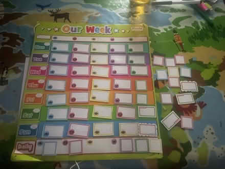 Photo of free Wipe clean weekly calendar (Berry Lane Estate WD3) #1