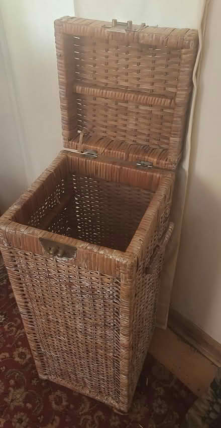 Photo of free Wicker storage box (west malvern) #1