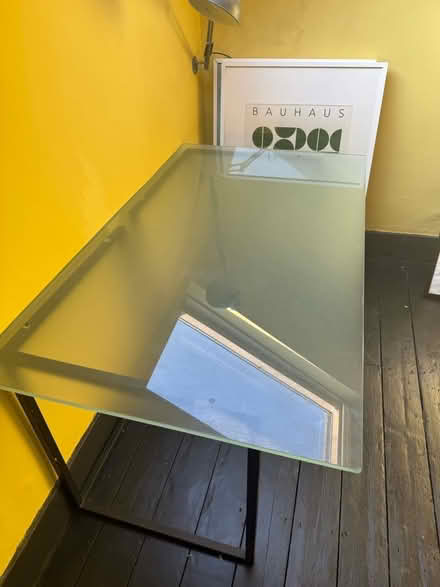 Photo of free Glass Desk or Table top (Brixton Hill SW2) #2