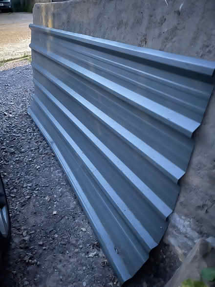 Photo of free Corrugated metal roofing sheet (St Leonards TN38) #1
