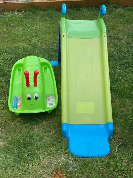 Photo of free Slide and Rocking Caterpillar (Evington LE5) #1