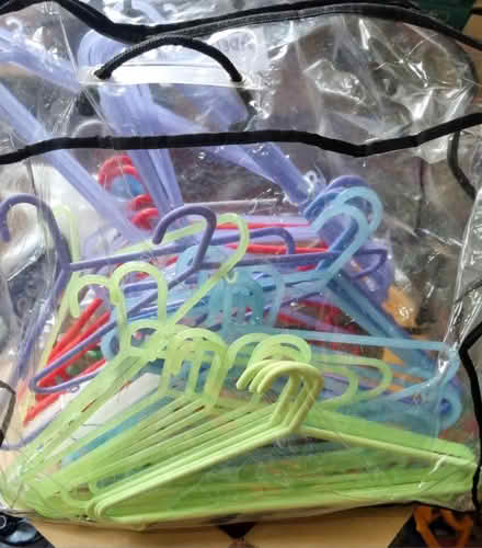 Photo of free Plastic coat hangers x approx 50 (Dorking RH4) #1