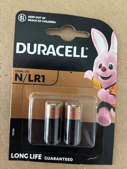 Photo of free Duracell N/LR1 Batteries (Ensleigh) #1