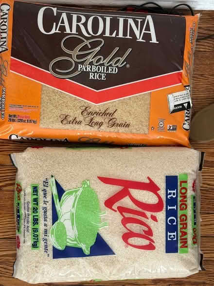 Photo of free 20 lbs bags of rice (Scarsdale) #1