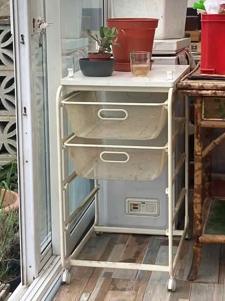 Photo of free Ikea metal storage trolley (Loughton IG10) #1
