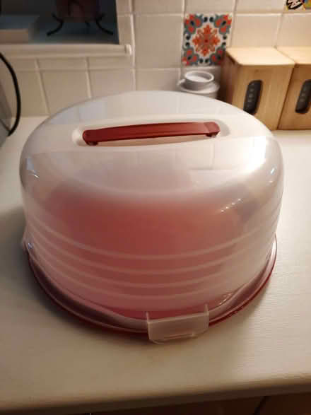 Photo of free Large cake tin/carrier (Butetown CF10) #1
