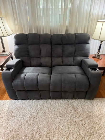 Photo of free Double recliner (Hillsmere) #1