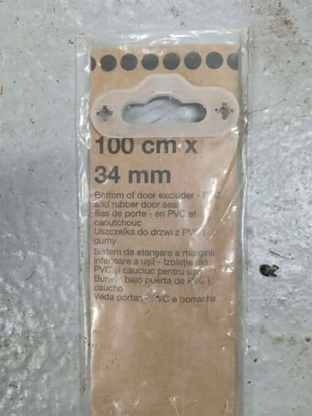 Photo of free Draft excluder (Wistaston CW2) #1