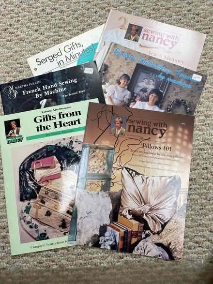 Photo of free Sewing/serger books and pamphlets (North of Cass and 75th) #1