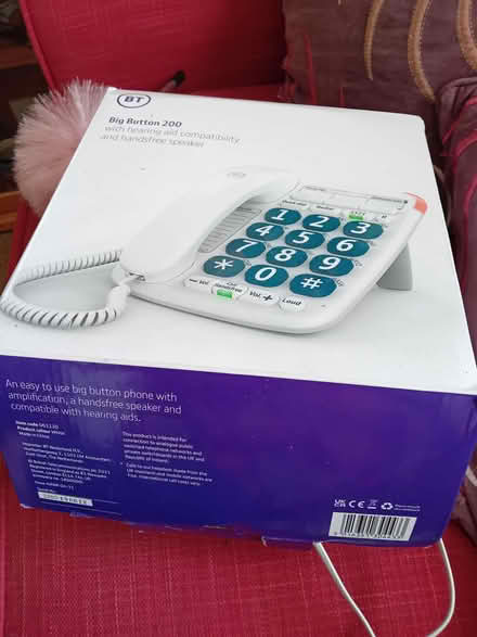 Photo of free BT big button phone (Hampden Park BN22) #1
