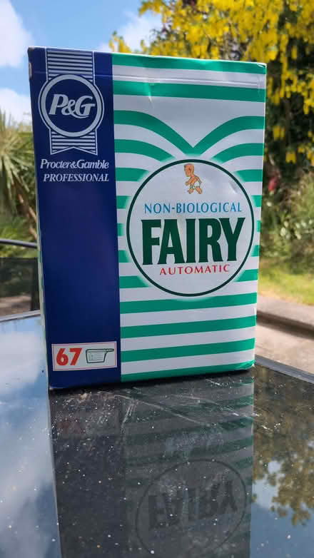Photo of free 10kg unopened box of Fairy Washing powder (Rainham ME8) #1