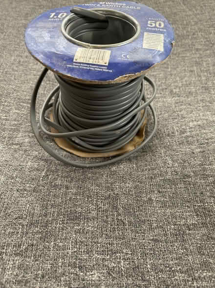 Photo of free Twin & Earth Cable (50 metres, 1mm thick) (Wood Green N22) #2