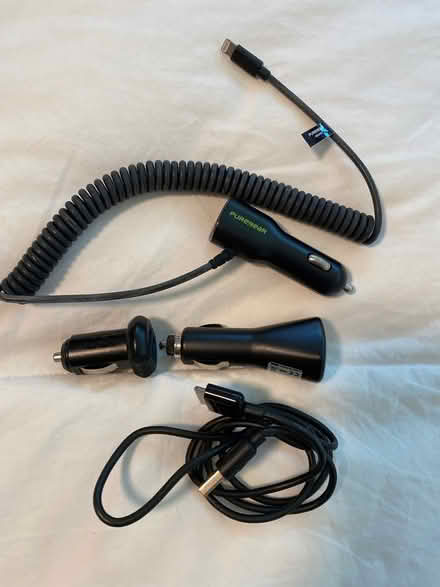 Photo of free iPhone Car Charger (Cedar Grove, Fairview Ave.) #1