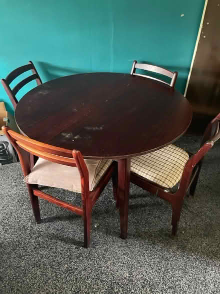 Photo of free Table and 4 chairs (BB1) #1