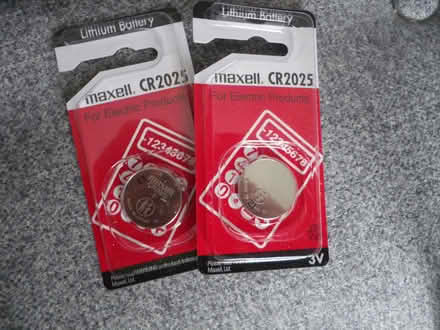 Photo of free Lithium Car Key Fob Batteries (Ware SG12) #1