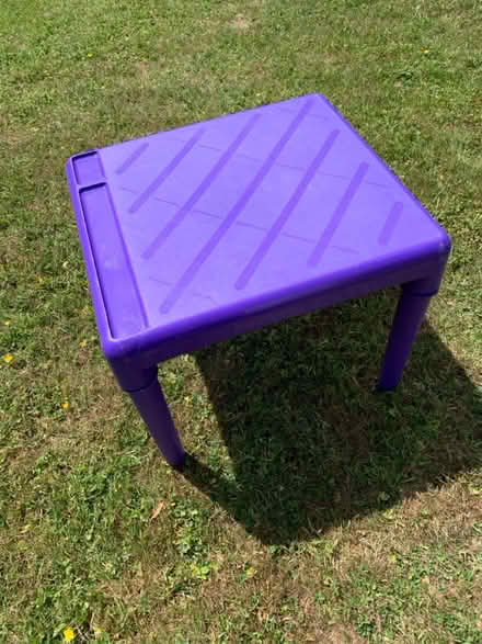 Photo of free Childβs plastic table (Waterlooville PO7) #1