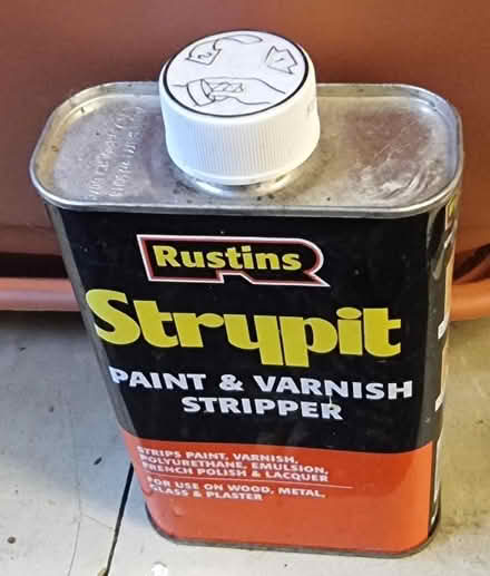 Photo of free Paint and varnish stripper (King's Cross WC1X) #1
