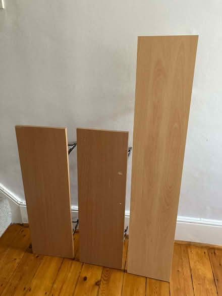 Photo of free Three shelves with brackets (Osney OX2) #2