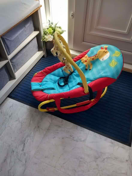 Photo of free Baby bouncer and car seat (Shieldhill FK1) #3