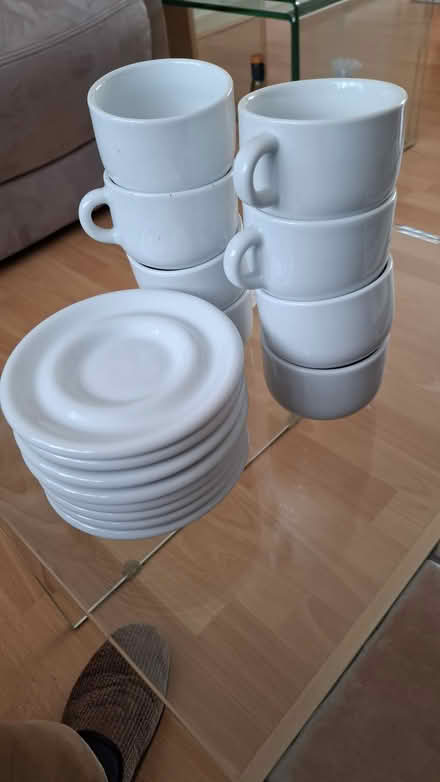 Photo of free IKEA coffee cups and saucers (Withington M20 Heaton Rd) #1