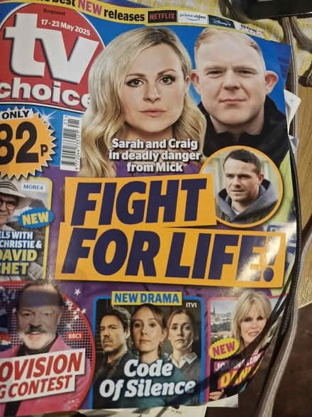 Photo of free This week's TV Choice magazine (Shirley CR0) #1