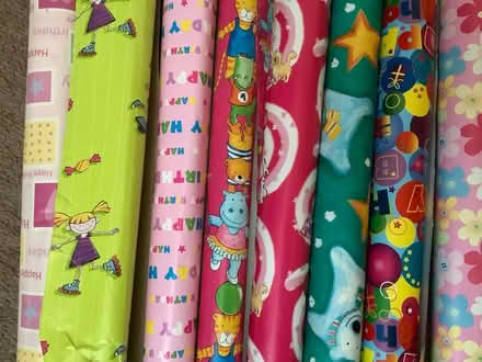 Photo of free Mixed children’s gift wrap (Rainhill village) #2