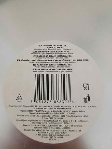 Photo of free Cake tins (Wallisdown BH12) #2