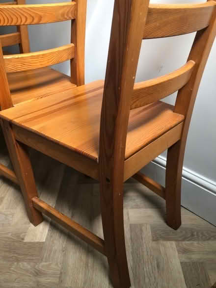 Photo of free 3 IKEA Chairs (Stubbins BL0) #1