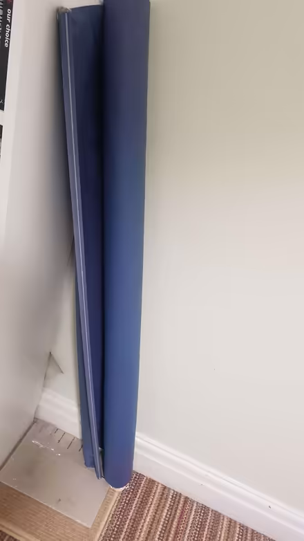 Photo of free Blue blackout blind 120cm wide (Cheylesmore CV3) #1