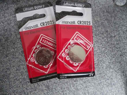 Photo of free Lithium Car Key Fob Batteries (Ware SG12) #1