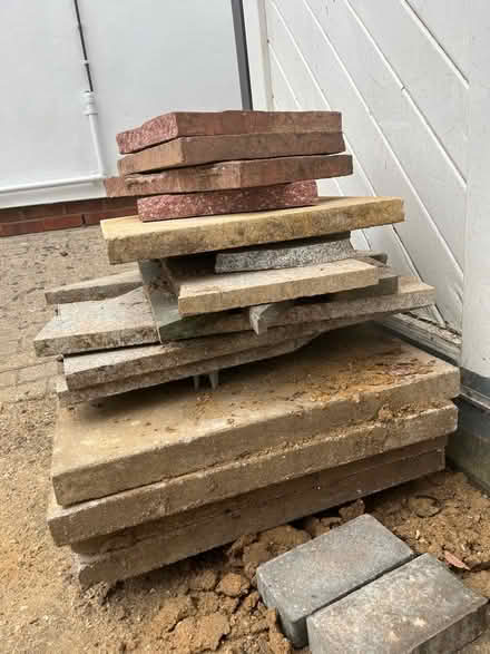 Photo of free Paving slabs (Duckhall Farm HP3) #3