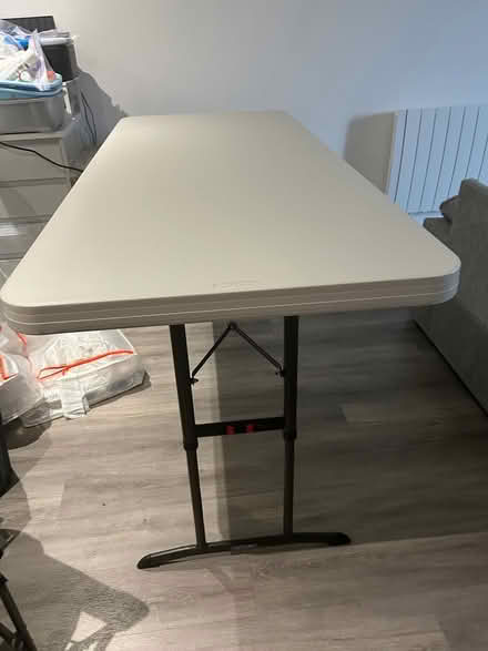 Photo of free 6 ft Adjustable Height Table (Butetown CF10) #2