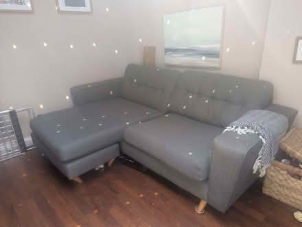 Photo of free Four seater sofa from DFS has fire labels. (Sollom L40) #1