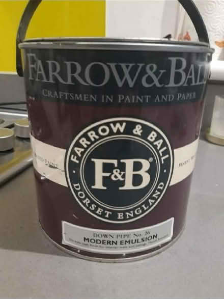 Photo of free 1/3 tin Farrow and Ball downpipe in modern emulsion (Bampton OX18) #1