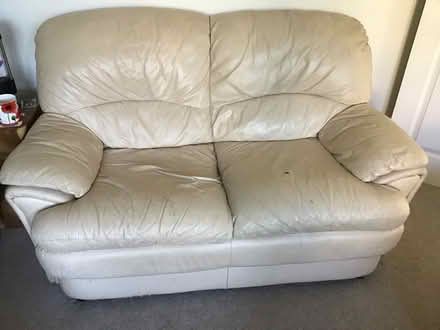 Photo of free Leather sofas (Redhill RH1) #4